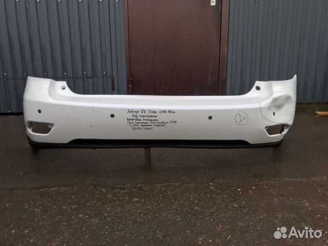 Бампер задний Lexus Rx 3 2009-2015