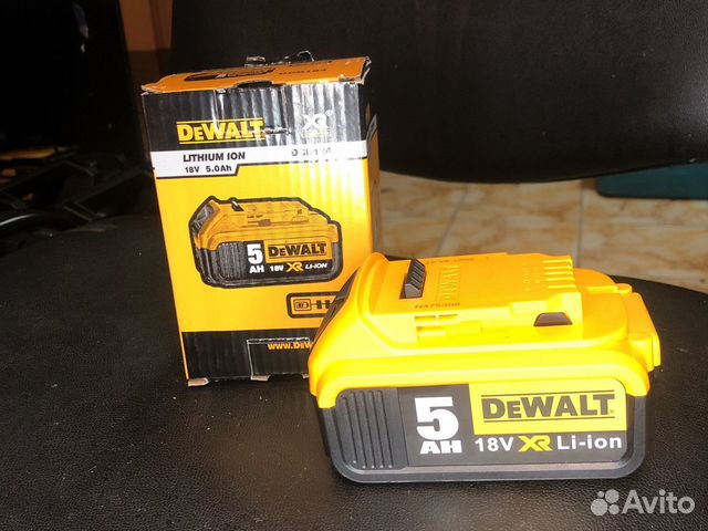 Аккумулятор dewalt 18v 5ah