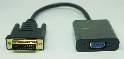 Переходник конвектор DVI-D на VGA