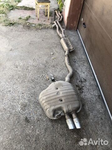 Выхлопная трасса m54b30 e60