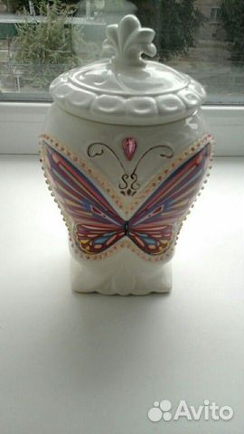 Шкатулка керамическая