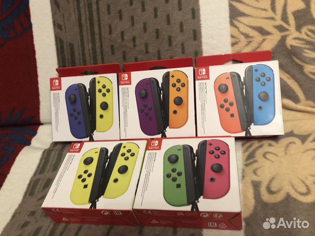 Joy-Con, Pro Controller и прочее для Switch