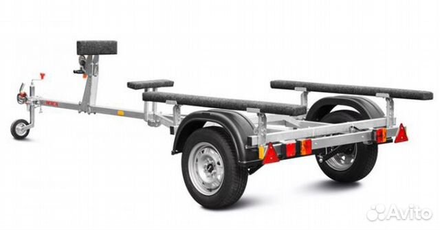 Прицеп легковой мзса 81771С.012 для лодок пвх 4,3м