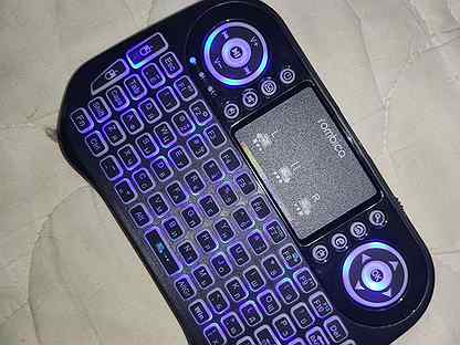 Мини-клавиатура Rombica Air Touch RGB беспроводная