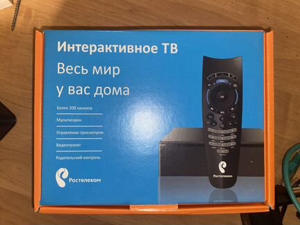 Приставка интерактивное тв от Ростелеком