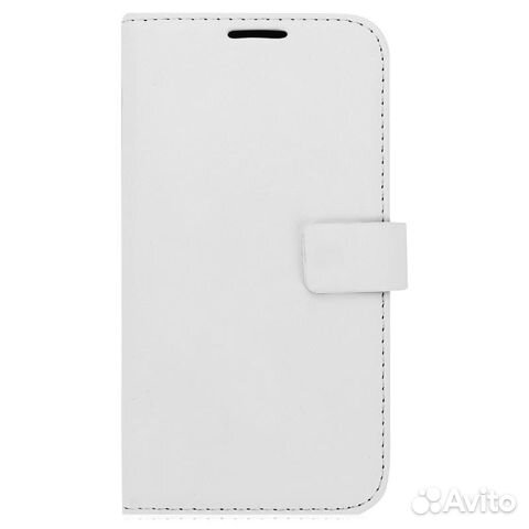 Чехол (книжка) Muvit для samsung Ace 4 (белый)