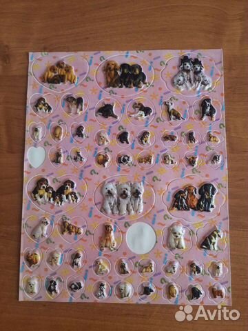 Наклейки стикеры с собаками