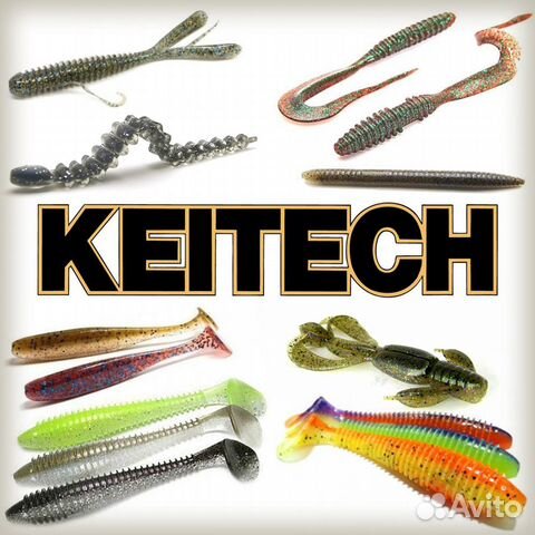 Силиконовые приманки Keitech