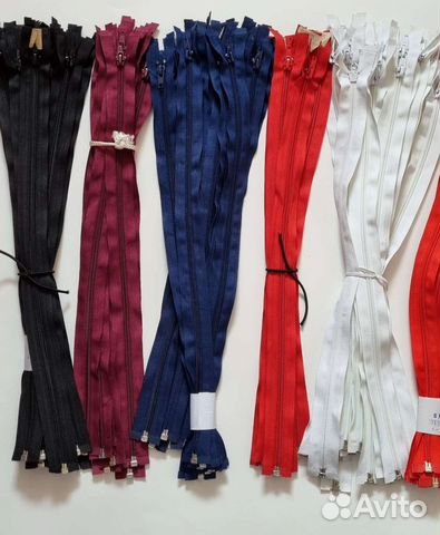 Молнии разъемные новые 45 см