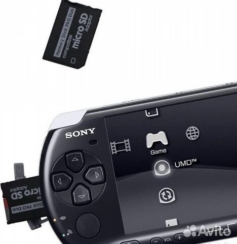 Карта памяти с играми для Sony PSP
