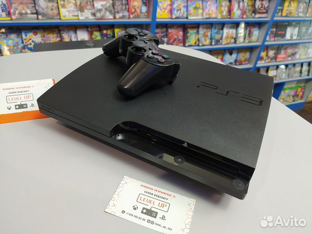 Sony PS3 Slim Прошитая (Гарантия Магазина)