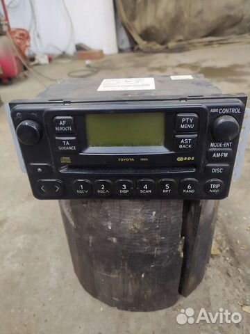 Штатная магнитола toyota rav 4 2002г