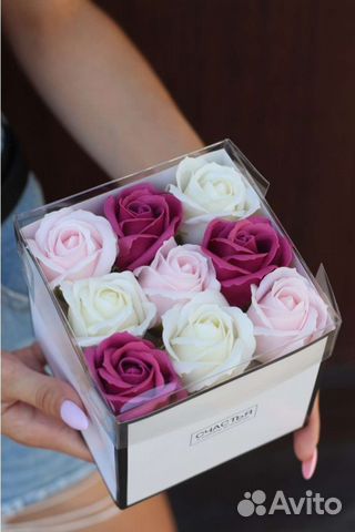 Букет из мыльных роз Учителю