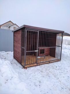 Вольеры и будки для собак