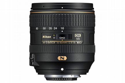 Nikon AF-S DX nikkor 16-80mm f/2.8-4E ED Объектив