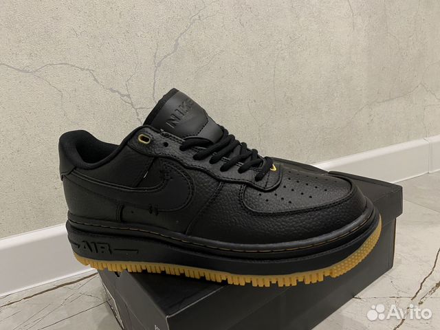 Кроссовки Nike Air Force 1 Luxe low Black Gym