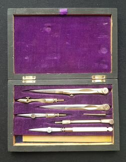 Готовальня, середина XIX-го века, царизм