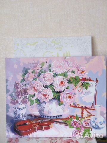 Картина, раскрашенная по номерам