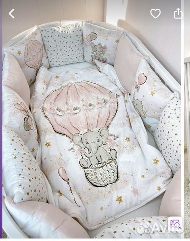 Бортики в детскую кроватку