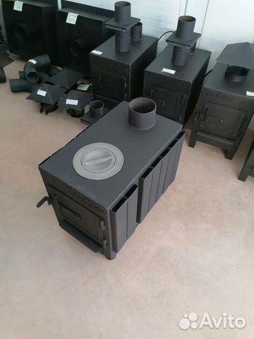 Печка буржуйка с конвектором