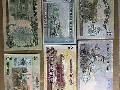 Банкноты, купюры, деньги разных стран и периодов