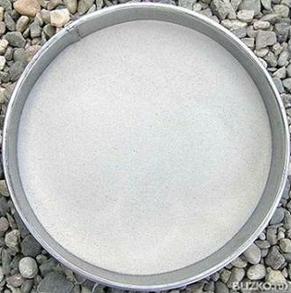 Песок белый кварцевый фракции 0,1-0,4мм в биг-бэге