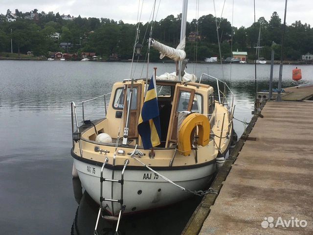 Экспедиционная шведская парусная яхта. Мотосейлер