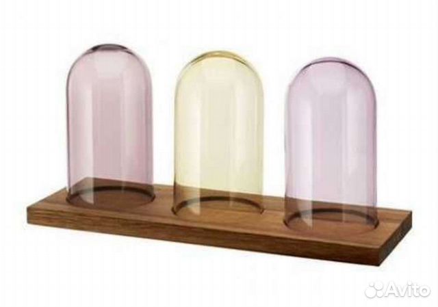 Клош стеклянный икеа новый