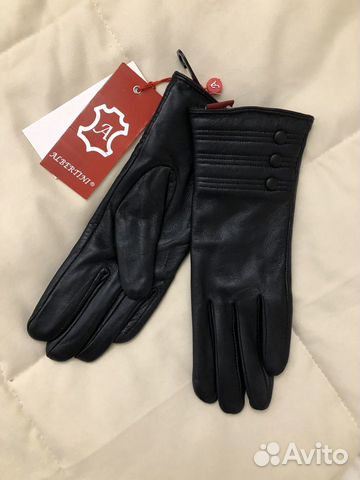 Перчатки кожаные Новые р 7- 7,5