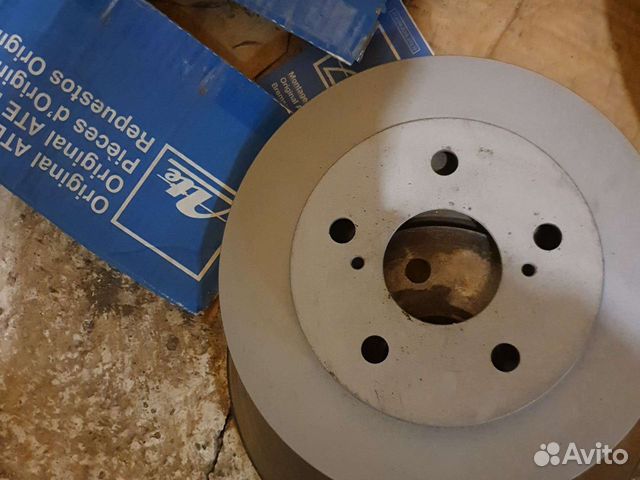 Тормозной диск ATE toyota corolla e150
