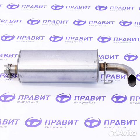 Глушитель основной нива шевроле