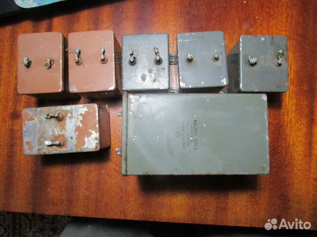 Конденсаторы мбгч/мбго 4 мкф, 10 мкф, 20мкф