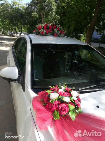 Цветы на машину