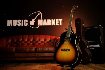 Электроакустическая гитара Stagg (Комплект)