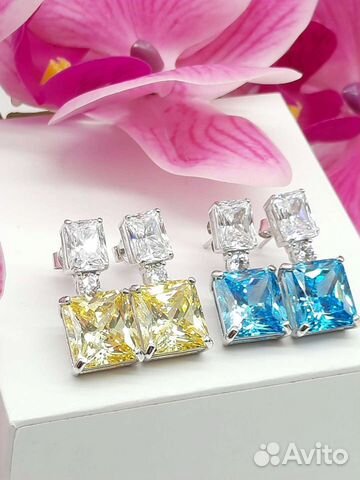 Серебряные серьги