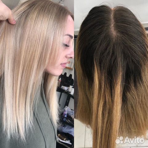 Окрашивание волос, стрижки мужские и женские