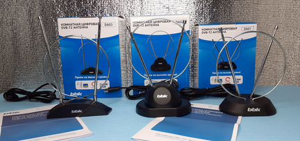 Антенны BBK для цифрового вещания DVB-T2 комнатные