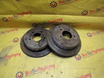 Тормозные диски задние Hyundai Santa Fe 1