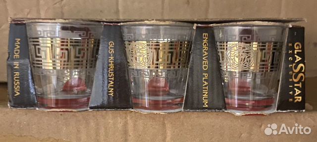 Стопка 6 шт. Гусь Хрустальный