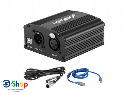 Усилитель фантомного питания 48V для микрофона