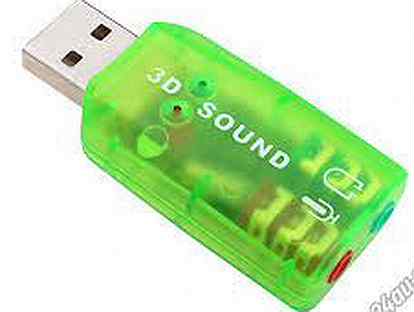 Usb звуковая карта 3d sound не работает