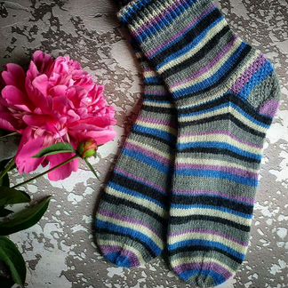 Носки шерстяные ручная работа (вяжу на заказ)