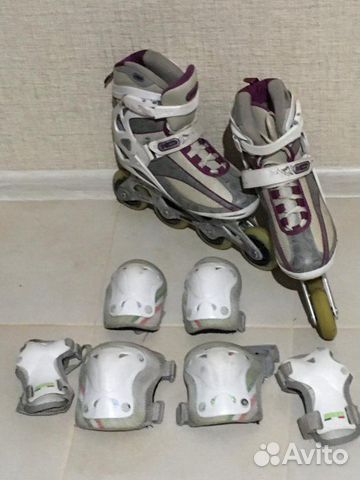 Ролики, 38 размер + защита