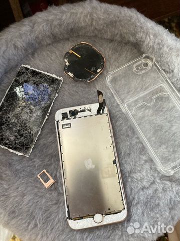 Коробка от iPhone 8 и запчасти