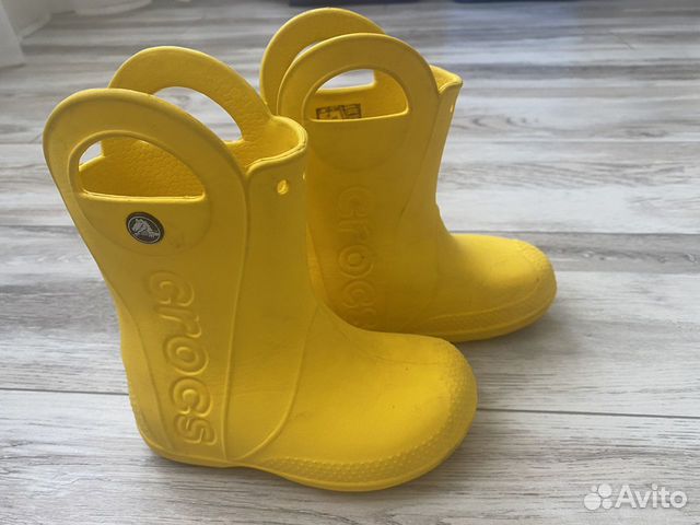 Резиновые сапоги crocs c10