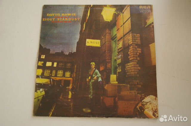 David Bowie Ziggy Stardust UK 1972 1 press titanic