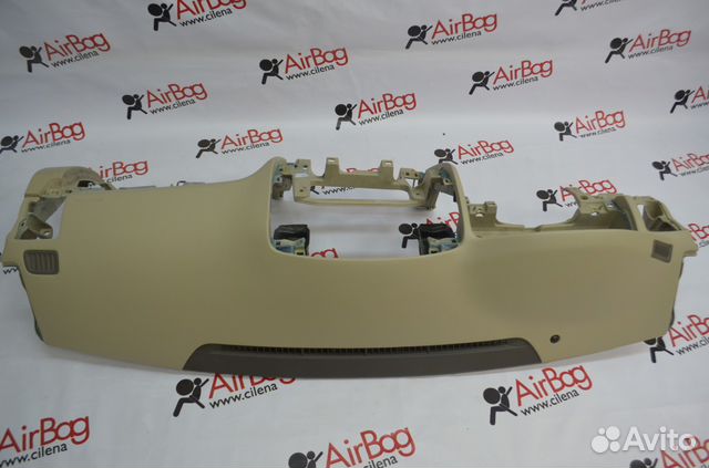 Торпедо панель приборов Toyota prado (беж)