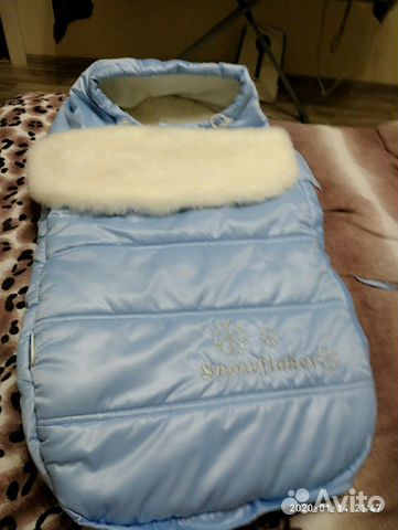 Зимний конверт на выписку