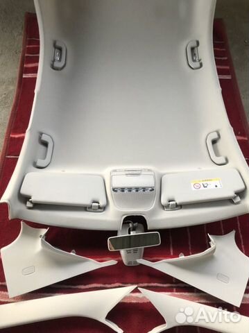 Обшивка потолка Mercedes C Class W205