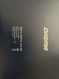 Планшет Digma Optima 10.4 3G